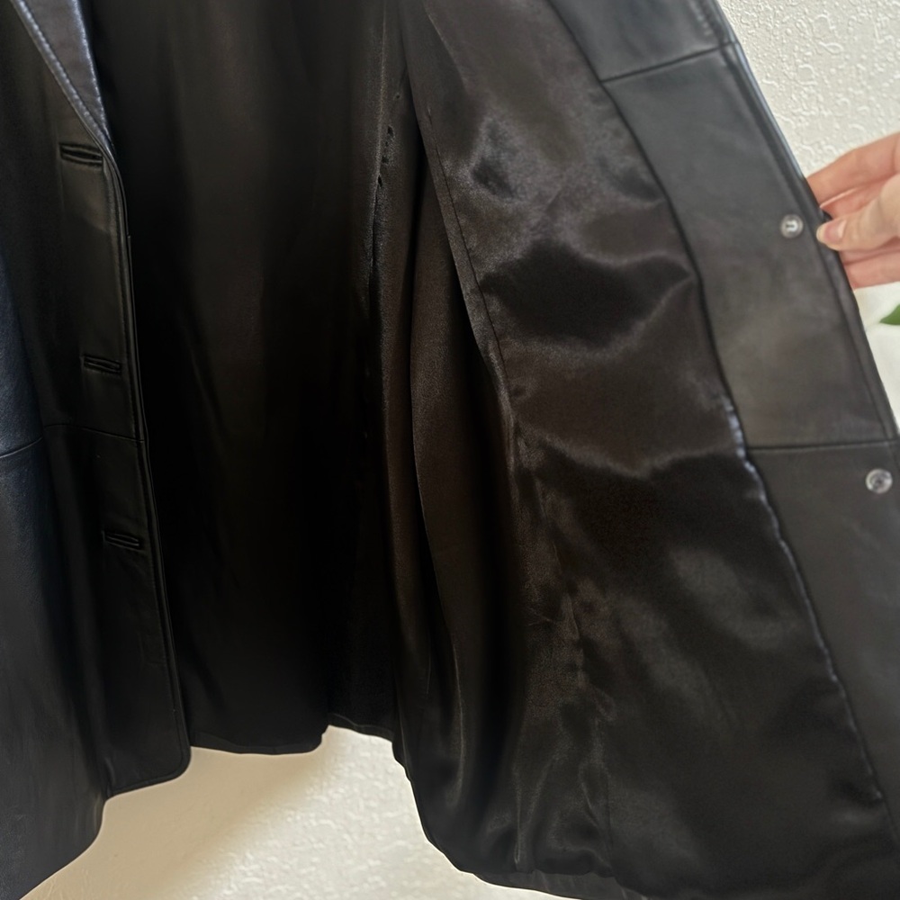Black Leather Jacket - Picture 5 of 6